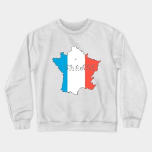 France flag Crewneck Sweatshirt